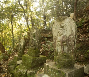 Statue at Shōryūji Temple