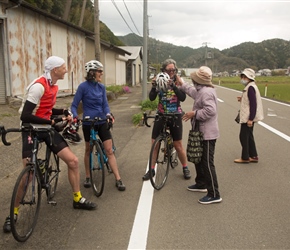 Meeting the locals 