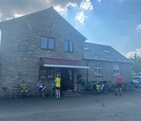 The Chocolate shop at Orton provided a welcome afternoon stop, complete with tea and Ice cream