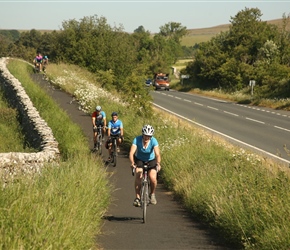 Marianne on the Cyclepath