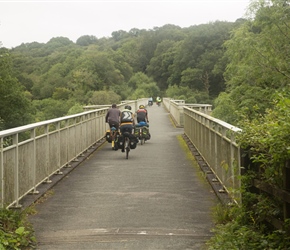 Heading from Tavistock, we followed the Dartmoor Way. This mirrored the Devon Coast to Coast initially, so it was back over Gem Bridge