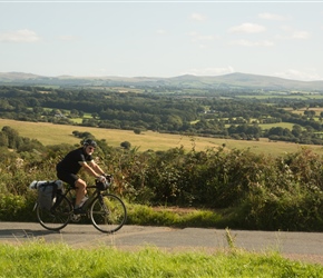 If you looked back from the Hatherleigh Monument there was a rather splendid view of the highest points on Dartmoor