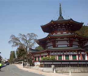 David and Christine through in Koyasan