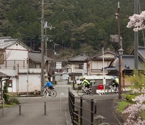 Having crossed the Shimanto River