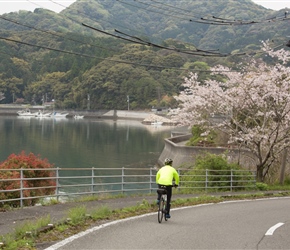 David descends next to Uranouchi Bay