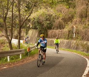 It was Issy's turn to lead us on the final stretch as we descended from lookout