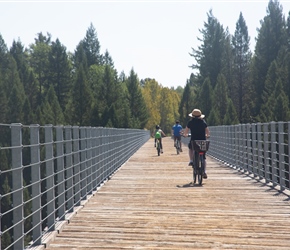 Bitch Creek on the Tetonia to Ashton Cycleway