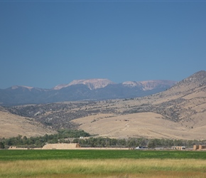 Looking west from the Jefferson Valley