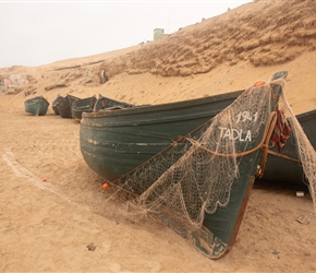 High prowed fishing boats for getting through the waves. These designs sell in Europe as well