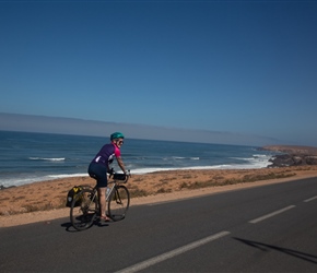 Sarah by the Atlantic Coast