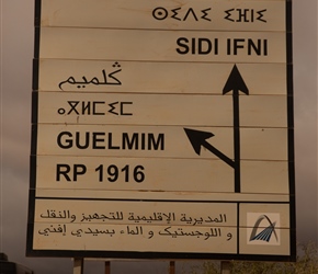 Pretty straightforward, follow the signs to Sidi Ifni