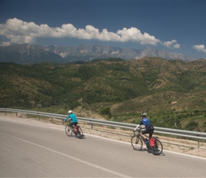 Deborah and David descending