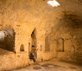 Storeroom in Porto Palermo castle