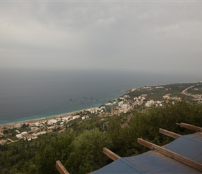 View from the panorama hotel where we had morning coffee