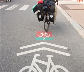 Siobhan leaves Lillehammer.