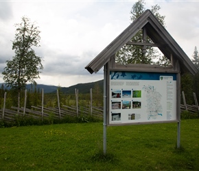 Top of the climb to Dokka