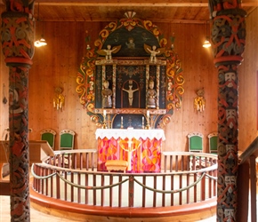 Alter at Hore Stave Church