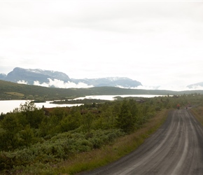 Simon and Laurinda on the last section to Vaset