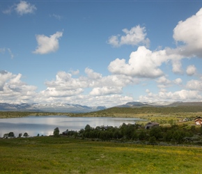 Across the plateau