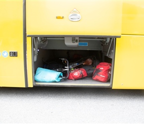 Yes you can get a bike on a bus