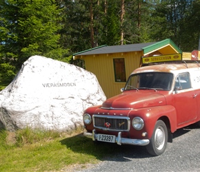 Old Volvo and yes it was open