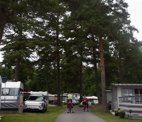 Ready to leave Knatvoldstranda Camping