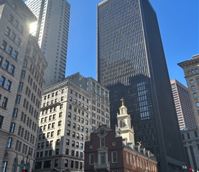 Old Statehouse on Freedom Trail