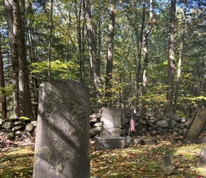 Roadside graveyard