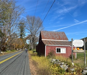 Sarah enters Grafton
