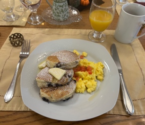 Breakfast at the Victoria Inn