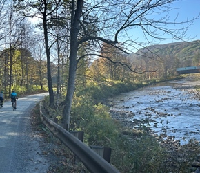 Heading for Lincoln Covered Bridge