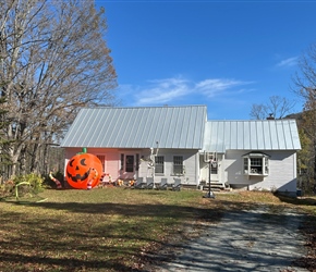 Huge Halloween display