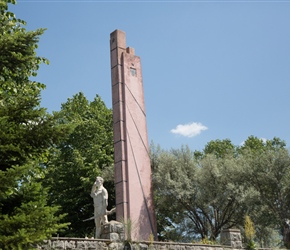 Partisan monument at Erseke