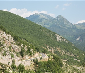 Marcus and Michelle head through the mountains