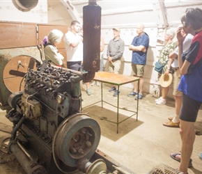 Turbine in tunnels Museum