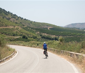 Joanna heads for Butrint