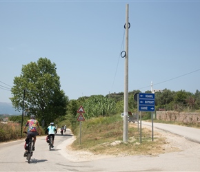 Dawn heads down to Butrint