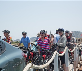 On the short ferry to Butrint