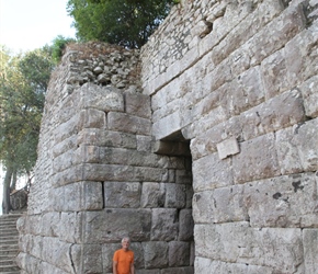 Neil by the seaside gate