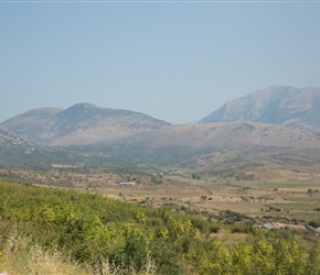 Climbing up the valley