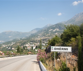 Dhermi and the zig zag climb ahead